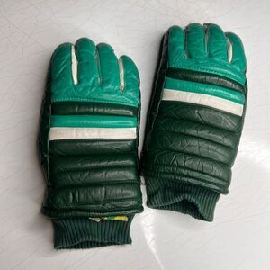 Kombi vintage leather down ski gloves